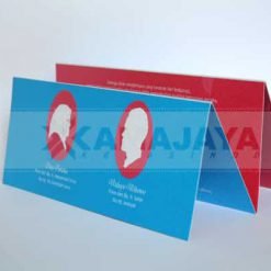 Photo siluet Undangan Pernikahan Dina - Waluyo