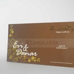 Cover Undangan Fullcolor Evi - Danar