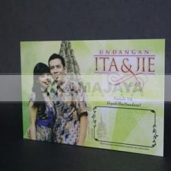 Cover Undangan Nuansa Hijau Ita - Jie