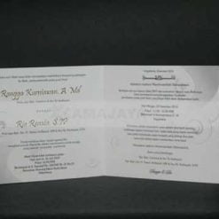 Bagian dalam Undangan Pernikahan Rangga - Ria