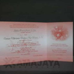 View Zoom undangan pink sisi dalam