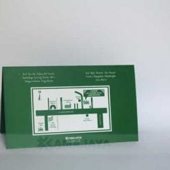 Cover belakang undangan sisi nana