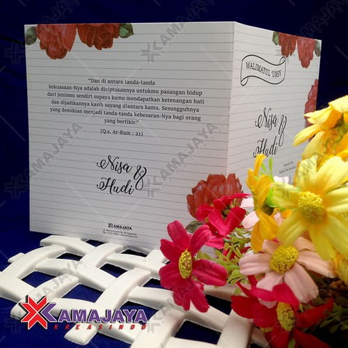 Harga Undangan Pernikahan Unik Dan Elegan