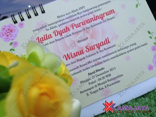 Desain Undangan Pernikahan Murah Dan Elegan