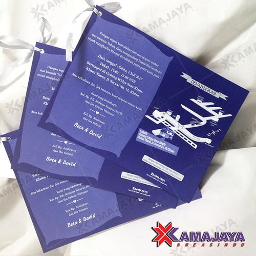 Desain Undangan Pernikahan Unik Dan Elegan