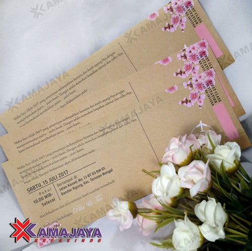 Contoh Undangan Pernikahan Unik Dan Elegan