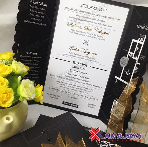 Harga Kartu Undangan Pernikahan Hardcover
