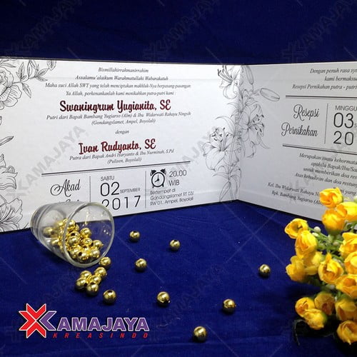 Desain Undangan Pernikahan Murah Dan Elegan
