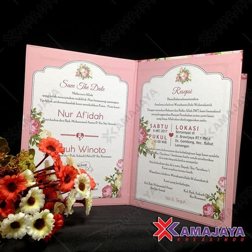 Desain Undangan Pernikahan Murah Dan Elegan