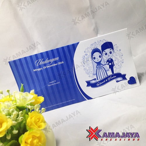 Harga Kartu Undangan Pernikahan Minimalis